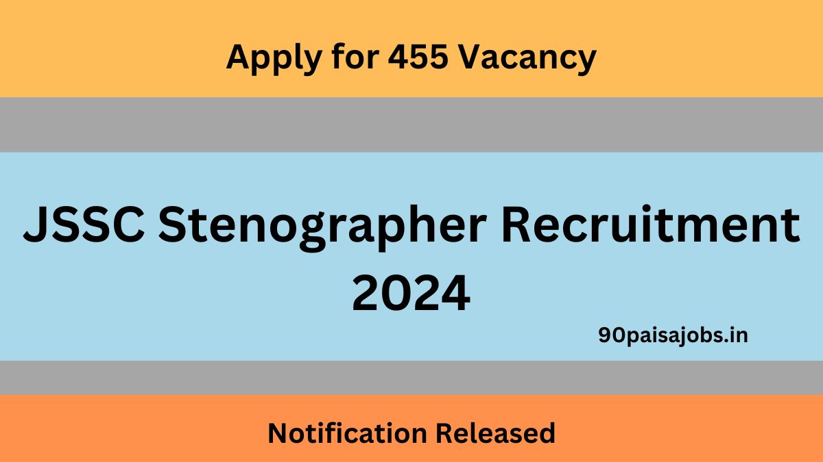 JSSC Stenographer Recruitment 2024 List