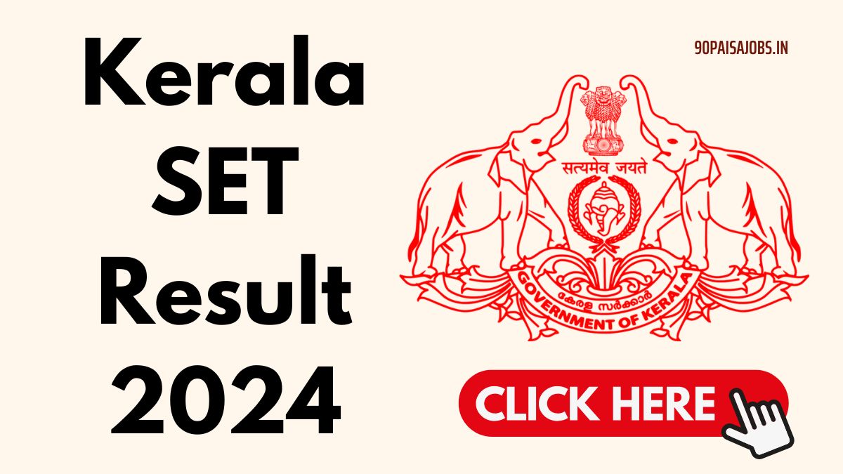 Kerala SET Result 2024