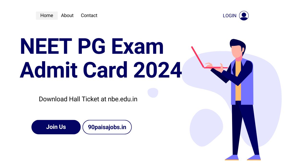 NEET PG Exam Admit Card 2024